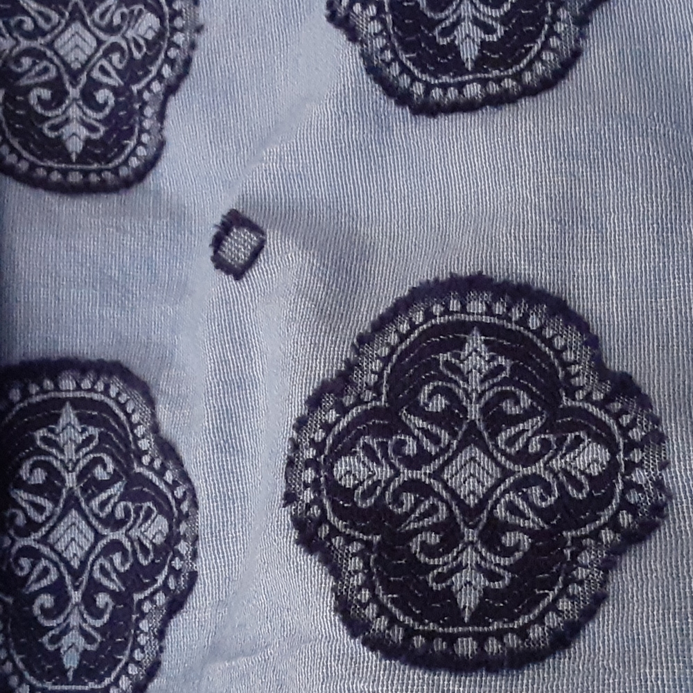 Loft Long Sleeve Printed Button Down Shirt - Picture 8 of 8